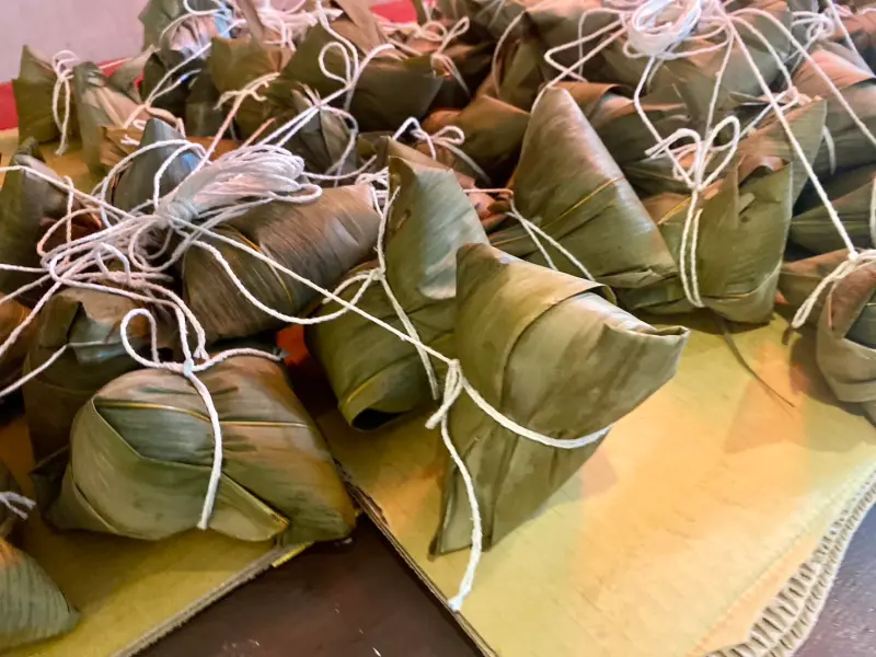 素 肉 粽 材料